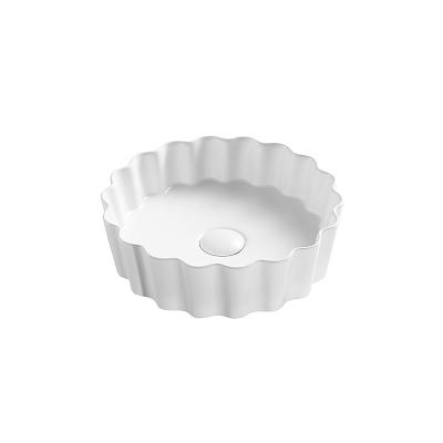 China Round Shape Modern CERAMIC Table Top Basin For Bathroom for sale