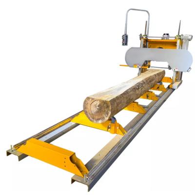 China Horizontal Horizontal Woodworking Gantry Band Sawmill for sale