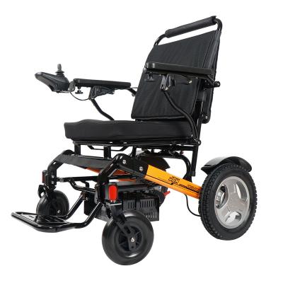 China JBH D10 Folding Power Wheelchair D10 Aluminum Lightweight Foldable Power Electric Wheelchair For Sale for sale