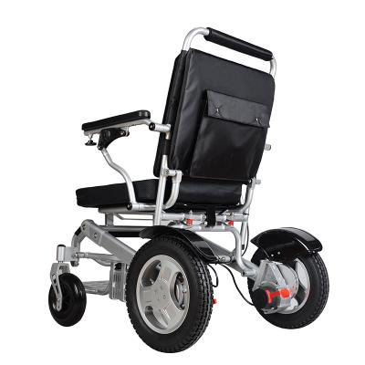 China Folding Electric Wheelchair For Elderly Disabled Wheelchair D10 396lbs / 180kg for sale