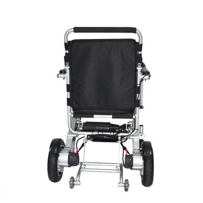 China JBH Lightweight 8 Inch Electric Wheelchair For Handicapped Easy Carry Rehabilitation Ultra Light Foldable Electric Therapy For Handicapped for sale