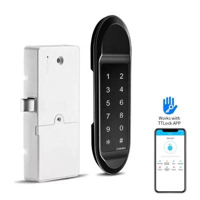 China APP Home Tissue Lock Furniture TTlock Office Apartments Smart Electronic Hotel Lock For Cabinet Locker for sale