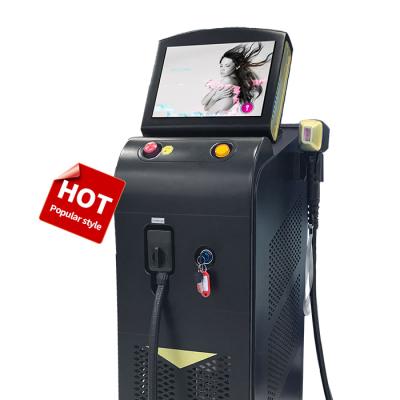 China 2022 hair removal newst diode laser 1600W 755nm 808nm 1064nm soprano turntable Alma laser hair removal machine for sale