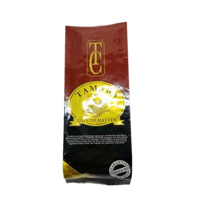 China Custom Logo Aluminum Foil Coffee Packaging Bag Moisture Proof Coffee Beans Bag With Valve for sale