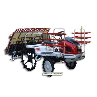 China Agricultural Machinery High Productivity Raw Climbing Raw Rice 6 8 Transplanter for sale