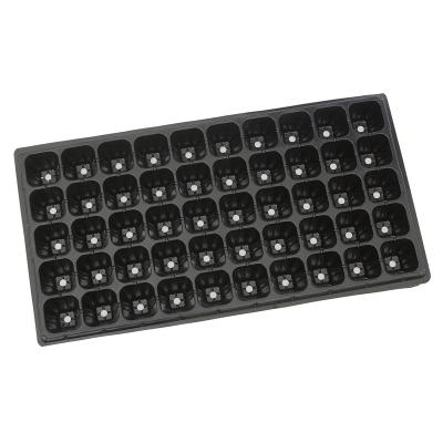 China 32/50/72/105/128/200/288 HIPS seedling seedling plastic seedling cells plastic seedling trays 72 cells eco-friendly plastic tray for sale