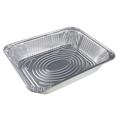 China Promotional High Quality Food Aluminum Foil Takeout Containers Custom Aluminum Foil Container for sale