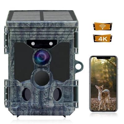 China NIGHT VISION Wifi Mini 4K 46Mp Wifi Bluetooth IP66 Trail Hunting Camara Night Vision Low Glow Wireless Wildlife Trail Camera for sale