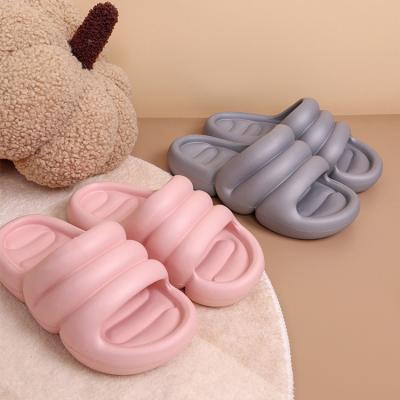 China Cushioning 2022 Indoor Slippers Summer House Slippers Non-slip, Waterproof and Wear-resistant Household Slippers for Men and Women for sale