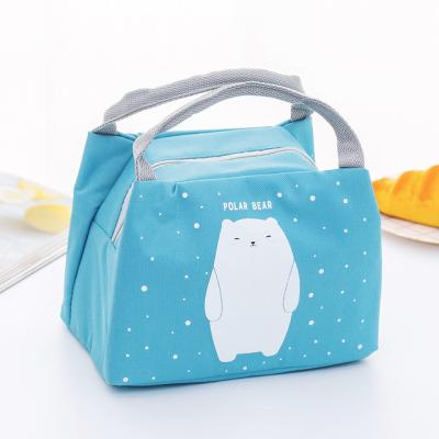 China Kids Waterproof Grocery Bag Insulated Cooler Cute Cartoon Custom Thermo Lunch Bag For Food Delivery for sale