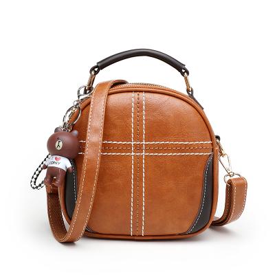 China 2018 Fashions High Quality Design Leather Shoulder Bag Cross - Body Bag Women PU BAG Leather Bag Handbags Small For Girls for sale