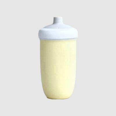 China Modern Silicone Water Bottle 500ml Lemon Yellow for sale