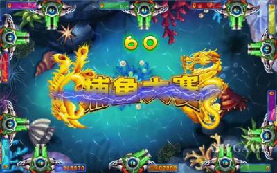 China De interactieve Machine van het Visserijspel met Spel van de de Koningsarcade van de Potbonus het Oceaan Te koop