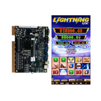 China Lightninglink ENMADERA al tablero de Arcade Machine Coin Operated Game del juego de la ranura del vínculo de WOLF Slot Game Machine Lightning en venta