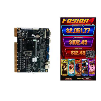 China BEST SELLER USA Popular 5 in 1 Board  Slot Machine FUSION 4 Vertical Touch Screen Slot Game Board for sale