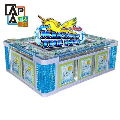 China 10 Player 86 inch Fish Game Cabinet Fish Shooting Games Software IGS Ocean King 3 Plus Master Of The Deep Fishing Game C for sale