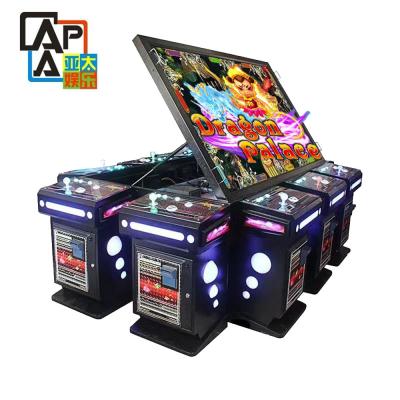 China Vgame Dragon Palace Hot Sale Fish Gaming Arcade 3/4/6/8/10 Players Metal Game Table Machine Console for sale