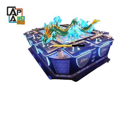 China Fierce Dragon USA Arcade Skilled Fish Game Machine Fishing Hunter  Shooting Fish Game Table Cabinet For Sale for sale