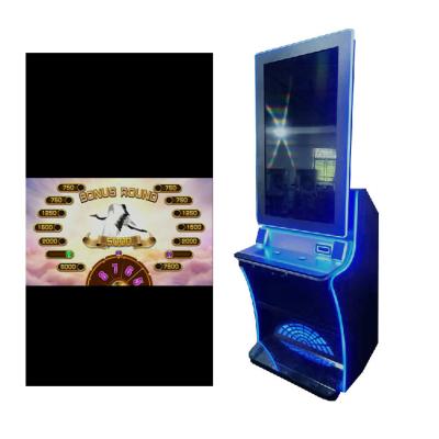 China Lucky Lion Video Coin Pusher Slot Game  Bingo 1/2 Players  Cabinet Table for sale