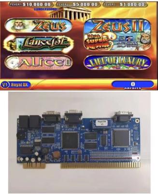 China Royal DX 5 in 1 ZEUS II Arcade Skilled Amusement Slots Game Board for sale