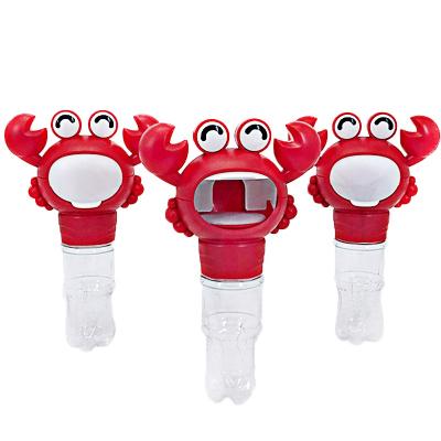 China Safety Outdoor Children's Bubble Toy Cute Bathroom Crab Bubble Machine Toys For Children for sale