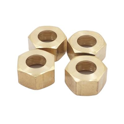 China Heavy Industry Guaranteed Quality Low Price Appropriate Price Guaranteed Quality Brass Hex Fastene Conduit Nut for sale