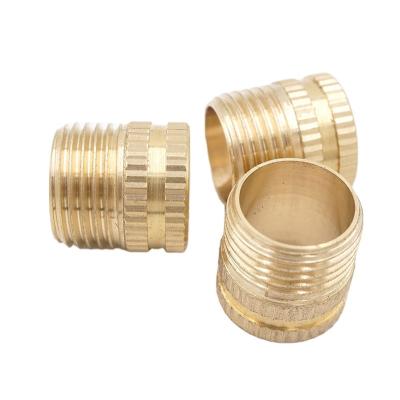 China Heavy Industry Popular Hot Sale Knurled Embedded Parts Injection Molds Ppr Copper Brass Insert for sale