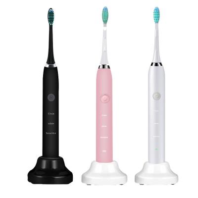 China Customized Comfortable Smart Electronic Toothbrush Battery Operated Soft Head for sale