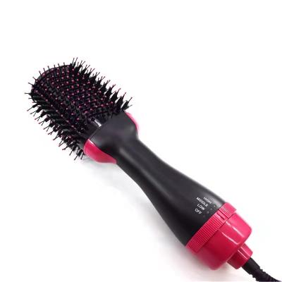 China Hotel Border Multifunctional Styling Combs Built-in Wet and Dry Hair Dryer for Lazy Fluffy Curly Hair and Hot Air Comb for sale