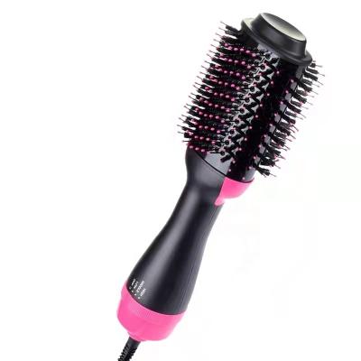 China Hotel Four-in-one the Amazon border hot air comb two-in-one the multifunctional negative volume straight ion drier comb for sale