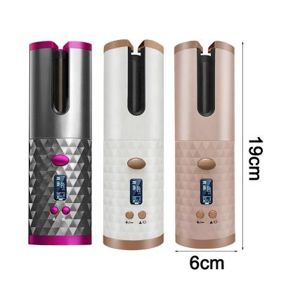 China Mini Wireless Portable Electric Heating Stick USB Curling Iron Intelligent Lazy Automatic Curling Stick Doesn't Hurt Your Hair for sale