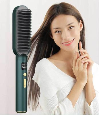 China Hotel Customized High Quality Electric Straight Hair Comb Brush for sale