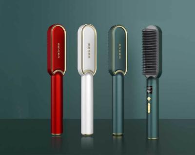 China Hotel Hair Straight Comb 2021 Top Selling Big Straight Hair Comb Heated for sale