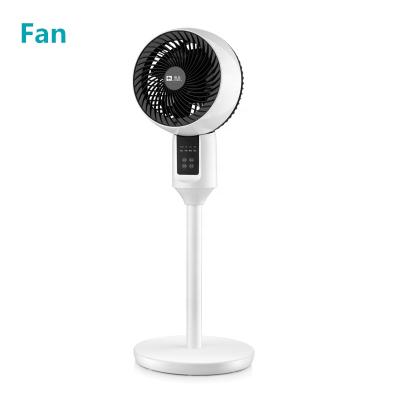 China 360 Rotation Air Circulation Fan Household Floor Fan Turbine Convection Fan Electronic Quiet Student Dormitory for sale