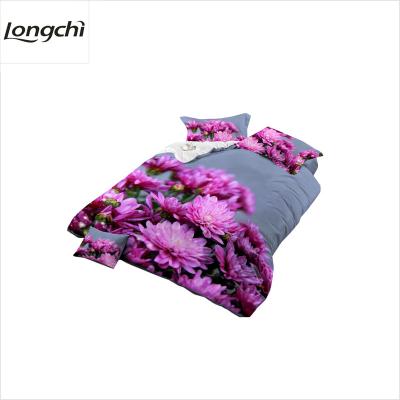 China Simply 100% Polyester Microfiber 3D Design Printing Fabric For Bedding Set And Other Home Textile for sale