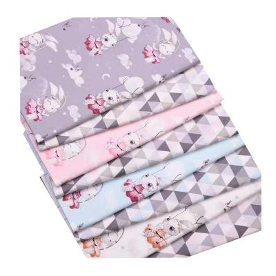 China New Design High Quality Anti-Static Comfortable Children Wear 100% Cotton Printed Fabric Roll for sale