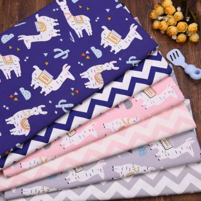 China Sustainable Fabric 133*72 Width 1.6m Width 100% Cotton Baby Cute Fabric For Bedding And Garment for sale