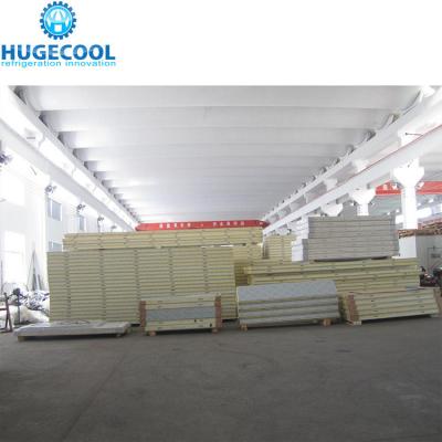 China Cold Room Insulation Panels PU Sandwich Panel 100mm 120mm 150mm 200mm Panel Thickness for sale