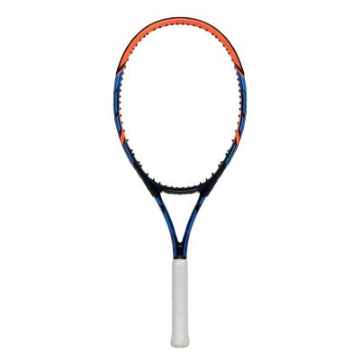 China Factory Supply Aluminum Colored Green Aluminum Design Durable Portable Tennis Racket Yellow-Orange for sale