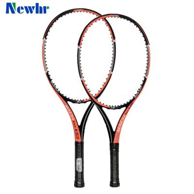 China Professional Custom Quality Carbon Black Orange Design Your Own Logo Carbon Children Tennis Rackets for sale