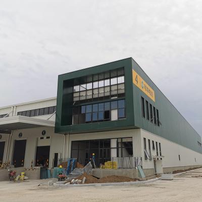 China metal construction projects Gable Frame Metal Building Prefabricated Industrial Steel Structure Warehouse for sale