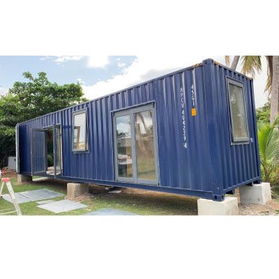 China Beautiful Prefab 40ft shipping container house DIY shipping container house for sale