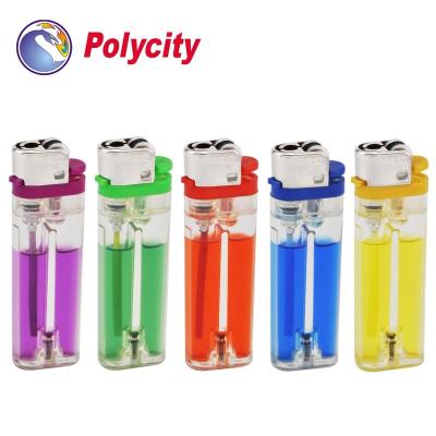 China High Quality Refillable Flint RF-795 Flint Lighter With Colored Gas for sale