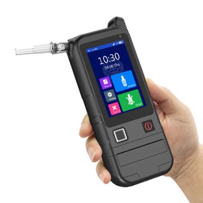 China Quick Alcohol Screening Device Breathalyzer Built Printer Wireless Alcohol Tester 8000T for sale