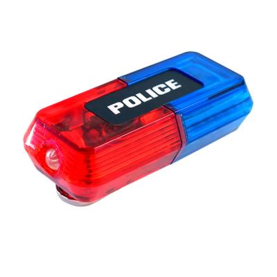 China ABS Led Traffic Safety Warningr Rrchargeable Police Shoulder Led Flashing Lamp for sale