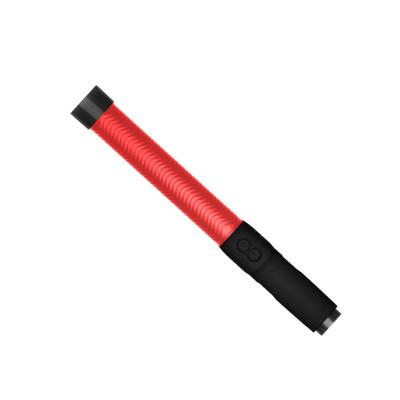 China Traffic Roadway Safety Traffic Baton LED Flashing Light Rechargeable Multifunction Red Traffic Baton for sale