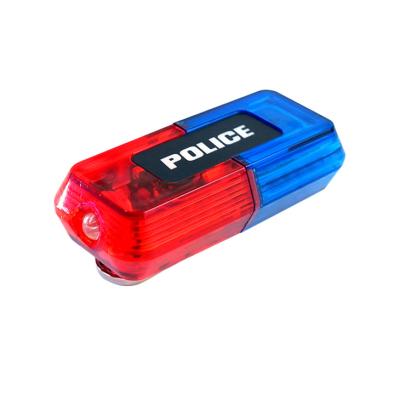 China Police Shoulder Light Plastic Led Hand Warning Baton Lights Strobe Man Traffic Blue Red Shoulder Light for sale