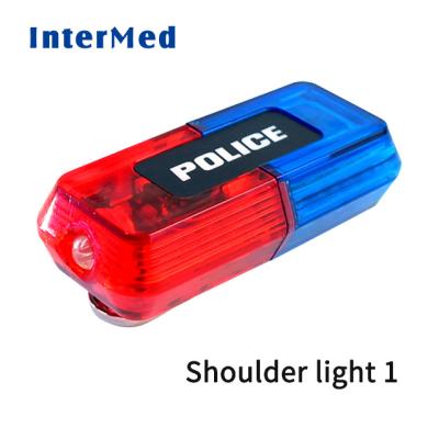 China Traffic Safety Led Portable Rechargeable Warning Lights Shoulder Lamp Rescue Traffic Safety Campus Tips Outdoor Duty Lights LED Shoulder Duty Light for sale