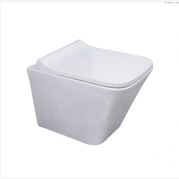 China Factory Modern Hot Ceramic High Quality Wash Down Bathroom Sales Flushing Wall Hung Toilet for sale