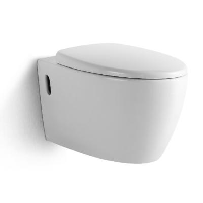 China New Design Concealed Luxury Cistern Wall Hung Ceramic Toilet WC Height for sale